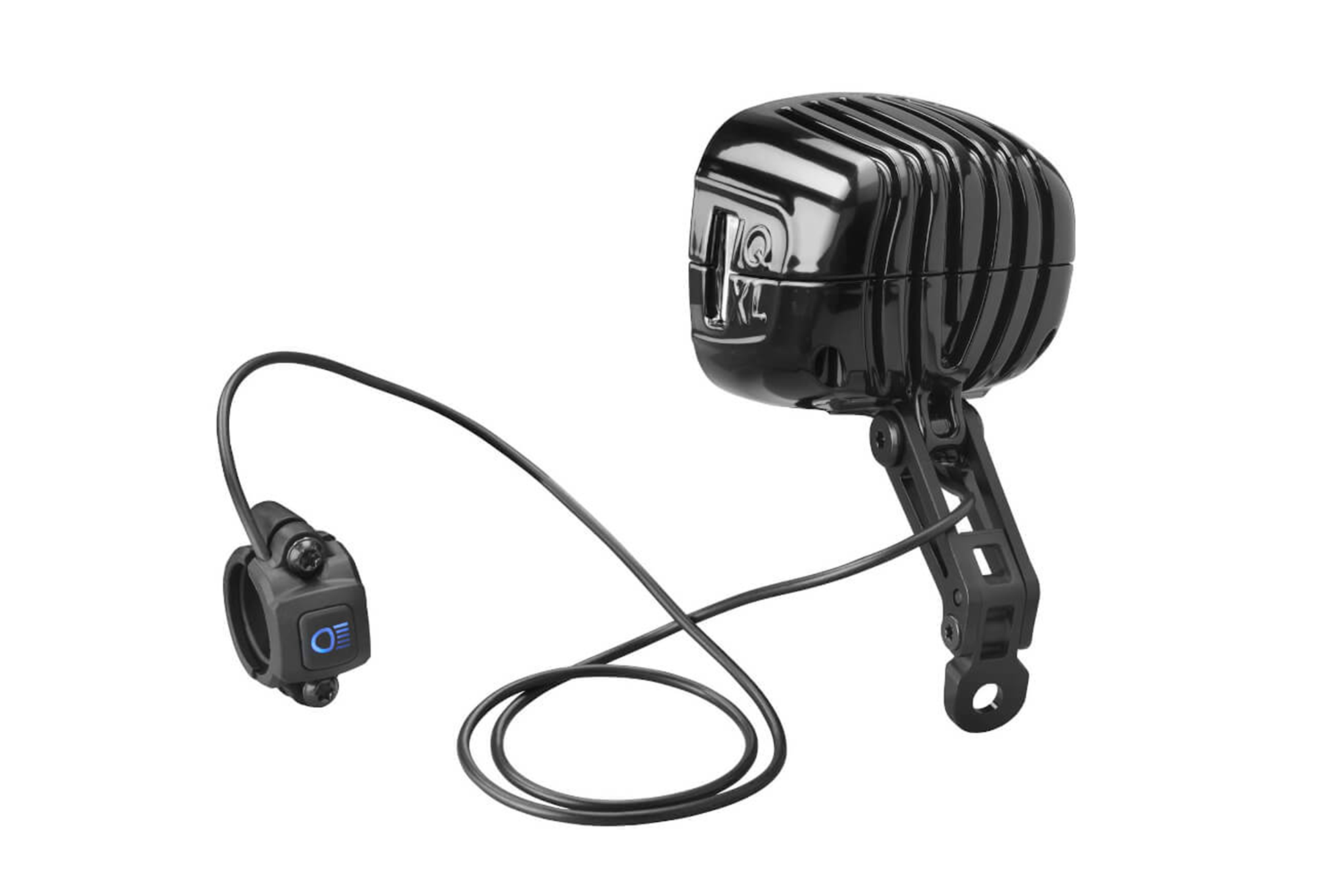 Scheinwerfer Lumotec IQ-XL  Highbeam 300 Lux schwarz